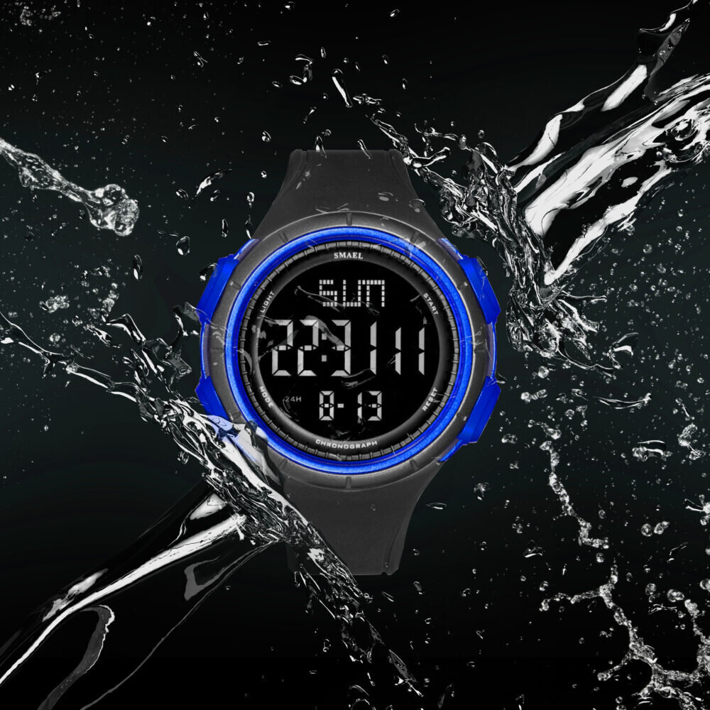 Smael 1618 Black/Blue hind ja info | Nutikellad (smartwatch) | kaup24.ee