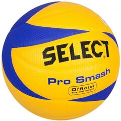 Käsipall Select Pro Smash T26-0181, kollane/sinine hind ja info | Võrkpalli pallid | kaup24.ee