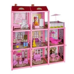 Кукольный домик, 65 см цена и информация | Игрушки для девочек | kaup24.ee