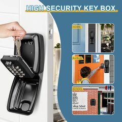 Безопасный ящик для ключей цена и информация | Сейфы | kaup24.ee