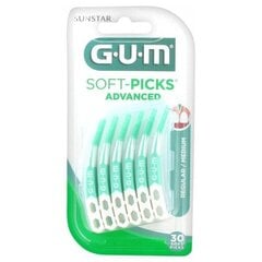 Hambavaheharjad Gum Soft-Picks Advanced Regular / Medium Interdental Brushes, 30 tk hind ja info | Suuhügieen | kaup24.ee