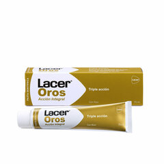 Зубная паста тройного действия Lacer Oro   (75 ml) цена и информация | Для ухода за зубами | kaup24.ee