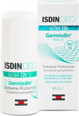 Rull-deodorant Isdin Deo Germisdin Ultra 72h Deodorant, 40ml hind ja info | Deodorandid | kaup24.ee