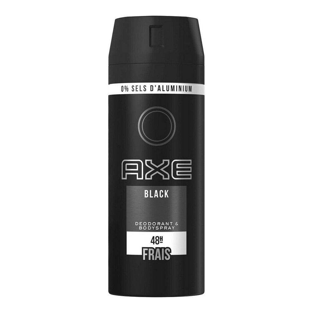 Sprei deodorant Ax Black, 150 ml hind ja info | Deodorandid | kaup24.ee