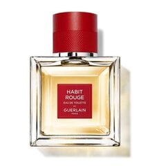 Guerlain Habit Rouge EDT Spray naistele, 50 ml цена и информация | Женские духи | kaup24.ee