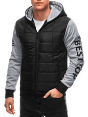 Куртка мужская межсезонная C614 - черная 123545-7 цена и информация | Мужские куртки | kaup24.ee
