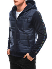 Куртка мужская межсезонная C615 - темно-синяя 123543-7 цена и информация | Мужские куртки | kaup24.ee