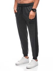 Мужские спортивные штаны P1414 - темно-серые 123536-78 цена и информация | Мужские брюки | kaup24.ee
