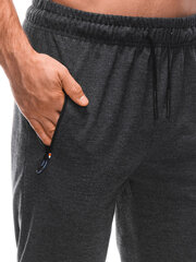 Мужские спортивные штаны P1412 - темно-серые 123513-78 цена и информация | Мужские брюки | kaup24.ee