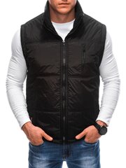 Vest meestele Edoti, must hind ja info | Meeste vestid | kaup24.ee