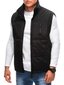 Vest meestele Edoti, must hind ja info | Meeste vestid | kaup24.ee