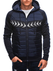 Мужская межсезонная куртка C569 - темно-синий 123224-7 цена и информация | Мужские куртки | kaup24.ee