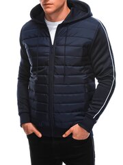 Мужская межсезонная куртка C568 - темно-синий 123219-7 цена и информация | Мужские куртки | kaup24.ee