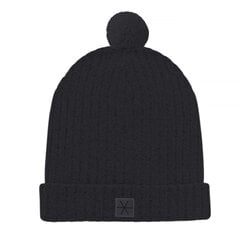 теплая шапка зима 2023 черная цена и информация | Шапки, перчатки, шарфики для новорожденных | kaup24.ee