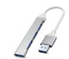 Splitter 4 USB 3.0 porti USB 3.0 valge hind ja info | USB jagajad, adapterid | kaup24.ee