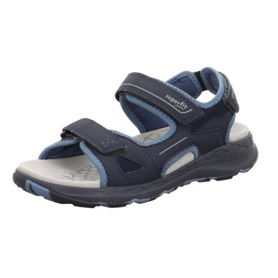 Sandaalid poistele Superfit, sinine цена и информация | Laste sandaalid | kaup24.ee