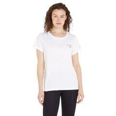 Tommy Hilfiger t-särk naistele 79388, valge цена и информация | Женские футболки | kaup24.ee