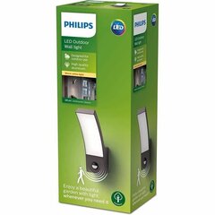 Настенный уличный светильник с датчиком движения Philips MyGarden Splay цена и информация | Уличное освещение | kaup24.ee