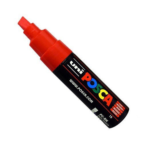 Marker Posca PC-17K Nr 15, punane hind ja info | Kunstitarbed, voolimise tarvikud | kaup24.ee