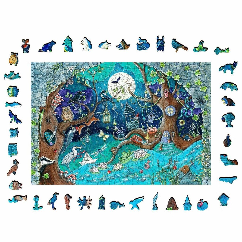 Pusle Ravensburger Fantasy Forest, 500 tk hind ja info | Pusled | kaup24.ee