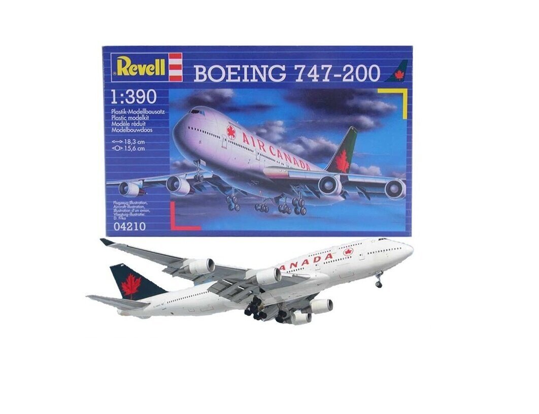 Konstruktor Revell 1:390 Boeing 747 hind ja info | Klotsid ja konstruktorid | kaup24.ee