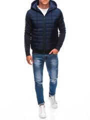 мужская межсезонная куртка c566 - темно-синий цена и информация | Мужские куртки | kaup24.ee