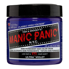 Постоянная краска Classic Manic Panic Ultra Violet (118 ml) цена и информация | Краска для волос | kaup24.ee
