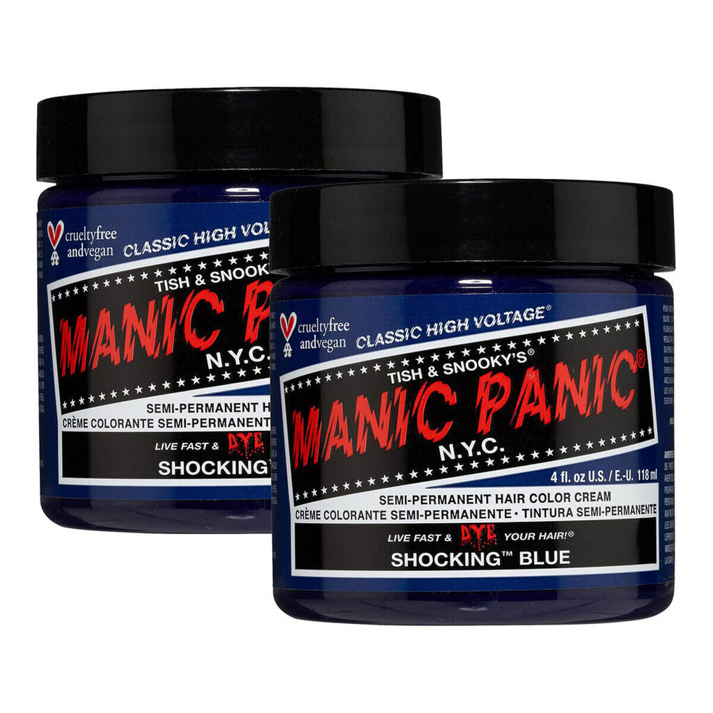 Püsivärv Classic Manic Panic HCR 11028 Shocking Blue (118 ml) hind ja info | Juuksevärvid | kaup24.ee