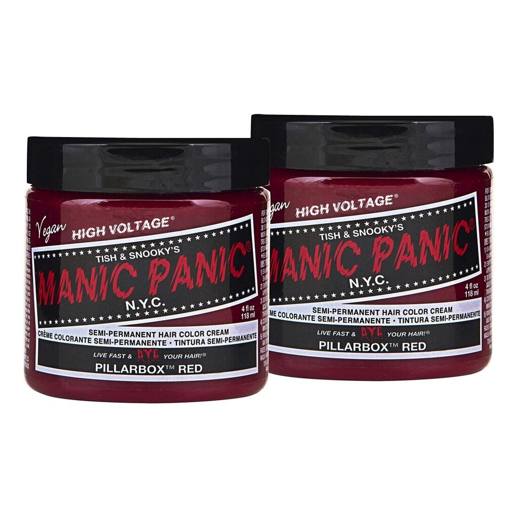 Püsivärv Classic Manic Panic Pillarbox Red (118 ml) цена и информация | Juuksevärvid | kaup24.ee