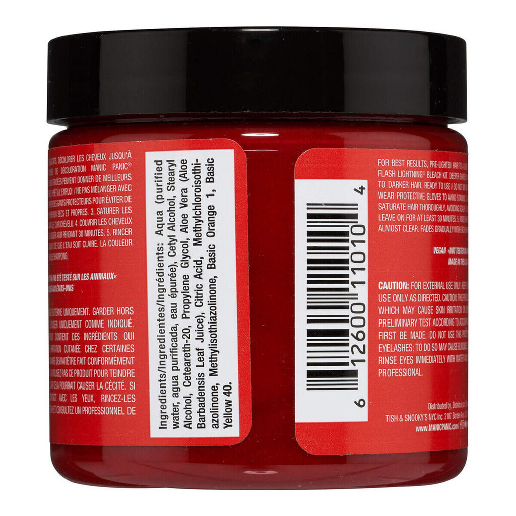 Püsivärv Classic Manic Panic 612600110104 Wild Fire (118 ml) hind ja info | Juuksevärvid | kaup24.ee