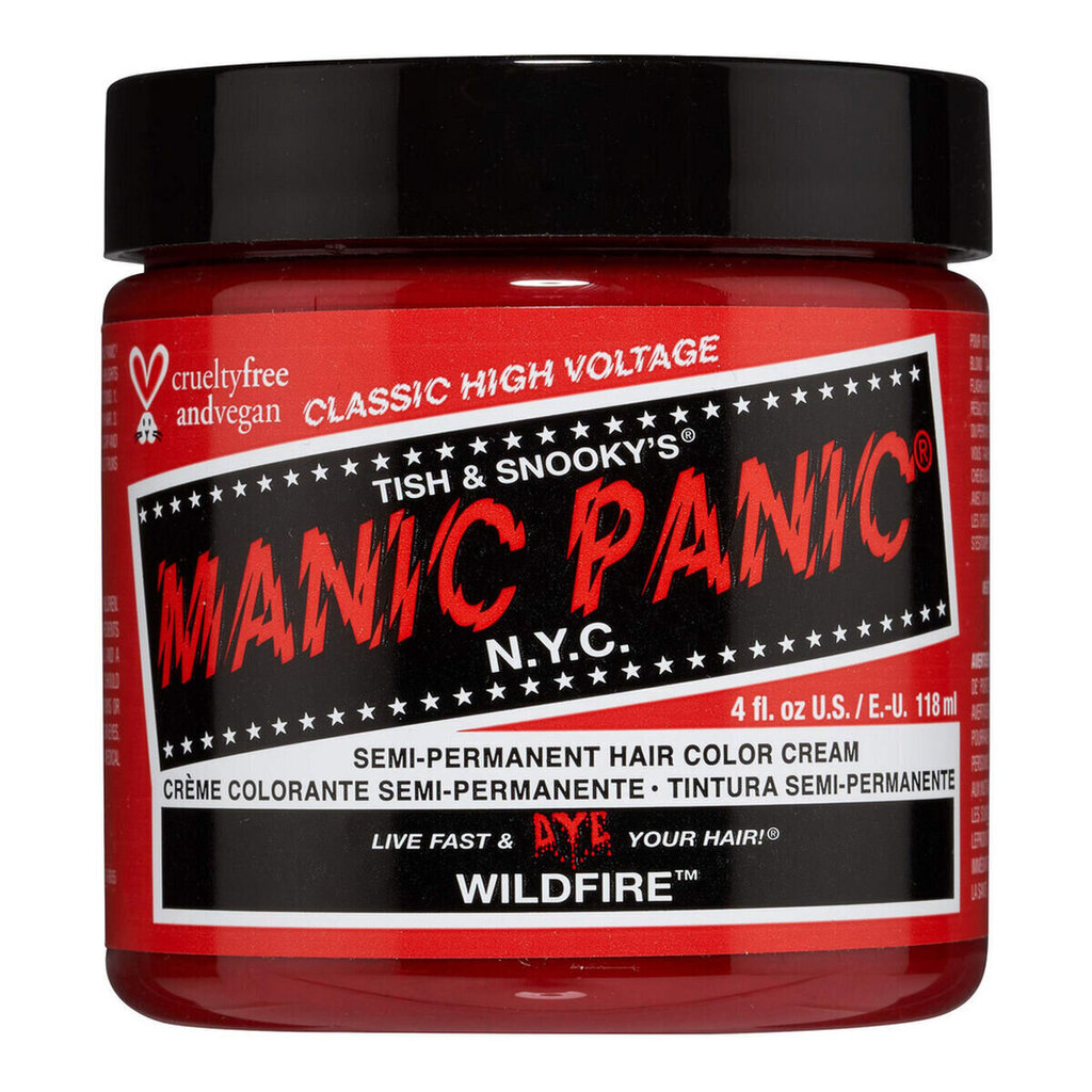 Püsivärv Classic Manic Panic 612600110104 Wild Fire (118 ml) цена и информация | Juuksevärvid | kaup24.ee