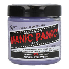 Постоянная краска Classic Manic Panic 612600110067 Silver Stiletto (118 ml) цена и информация | Краска для волос | kaup24.ee