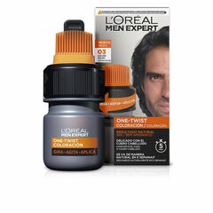 Poolpüsiv Toon L'Oreal Make Up Men Expert One-Twist #3 Brünett (50 ml) цена и информация | Краска для волос | kaup24.ee