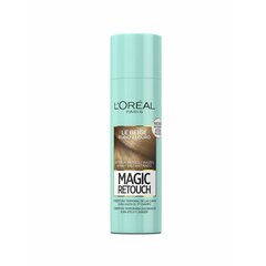 Спрей для закрашивания седых волос L'Oreal Make Up Magic Retouch, 4-светлый, 100 мл цена и информация | Краска для волос | kaup24.ee