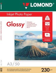 Lomond Photo Inkjet Paper Matte 230 g/m2 A4, 50 sheets цена и информация | Аксессуары для фотоаппаратов | kaup24.ee