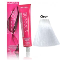 Püsivärv Matrix Socolor Beauty Matrix Clear (90 ml) hind ja info | Juuksevärvid | kaup24.ee