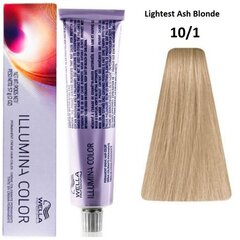 Püsivärv Illumina Color Wella Nº 10/1 (60 ml) цена и информация | Краска для волос | kaup24.ee