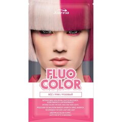 Окрашивающий шампунь для волос Fluo Color Pink, 35 г цена и информация | Краска для волос | kaup24.ee