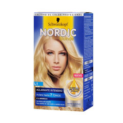 Puhastav kreem Nordic Blonde Schwarzkopf Ammooniaagivaba Intensive hind ja info | Juuksevärvid | kaup24.ee