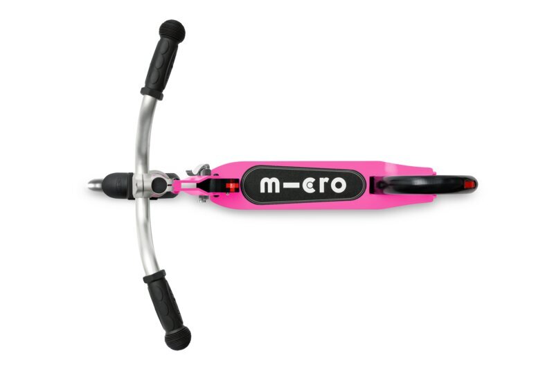 Tõukeratas Micro Cruiser LED, roosa цена и информация | Tõukerattad | kaup24.ee