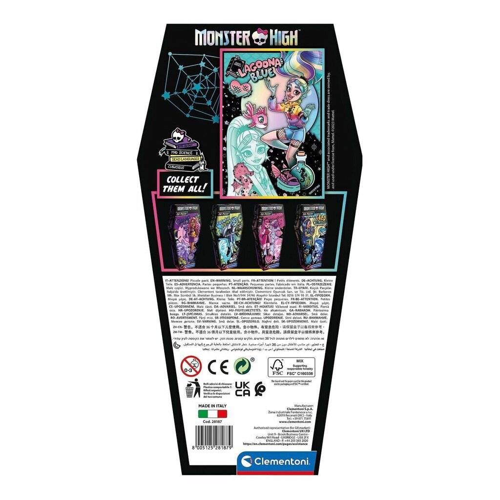 Pusle Monster High Lagoona Blue, 150 tk hind ja info | Pusled | kaup24.ee