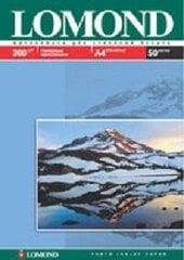 Lomond Photo Inkjet Paper Matte 230 g/m2 A4, 50 sheets цена и информация | Аксессуары для фотоаппаратов | kaup24.ee