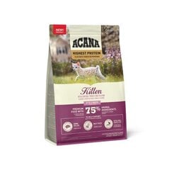 Acana Highest Protein Kitten для котят с курицей, 1,8 кг цена и информация | Сухой корм для кошек | kaup24.ee