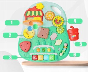 Интерактивный развивающий стол Huanger цена и информация | Развивающие игрушки | kaup24.ee