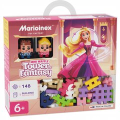 Mini vahvliklotsid Princess Fantasy Tower Marioinex 905791, 148 tk. цена и информация | Конструкторы и кубики | kaup24.ee