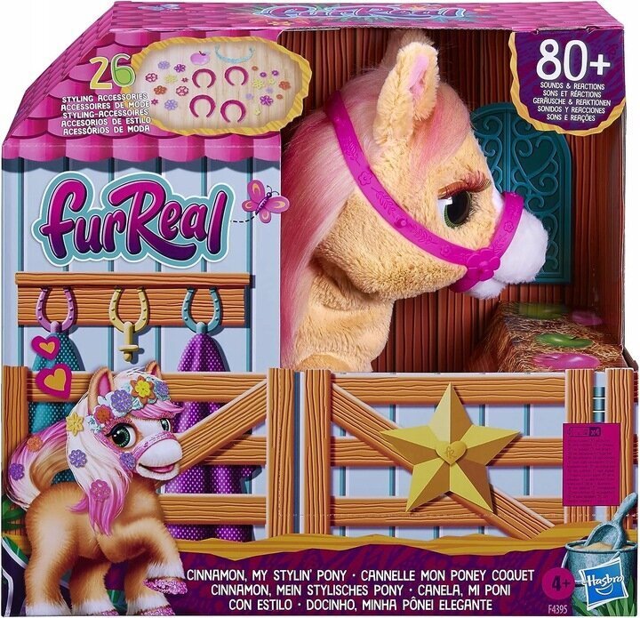 Cinnamon Pony Hasbro FurReal Friends Interactive F4395 hind ja info | Pehmed mänguasjad | kaup24.ee