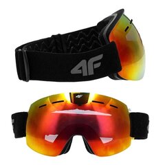 Очки лыжные детские 4F 21S с фильтром UV-400, категория 2 розово-красные цена и информация | 4F Зимний спорт | kaup24.ee