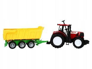 Большой фермерский трактор, красный цена и информация | Развивающий мелкую моторику - кинетический песок KeyCraft NV215 (80 г) детям от 3+ лет, бежевый | kaup24.ee