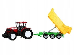 Большой фермерский трактор, красный цена и информация | Игрушки для мальчиков | kaup24.ee
