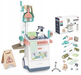 Laste puhastuskäru Super-Toysi tarvikutega hind ja info | Arendavad mänguasjad | kaup24.ee